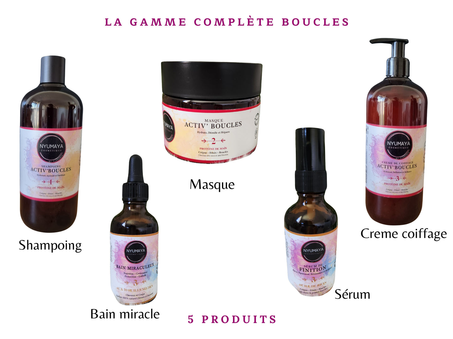 Routine complète Cheveux Bouclés et Indisciplinés